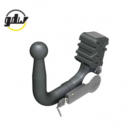 GDW Attelage de remorque détachable pour VW CADDY 5