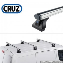 CRUZ ALU CARGO Barres de toit 3-Barres pour MERCEDES-BENZ SPRINTER 2 (W906)