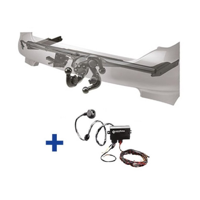 WESTFALIA Attelage de remorque Kit rétractable pour AUDI Q5 (FY)