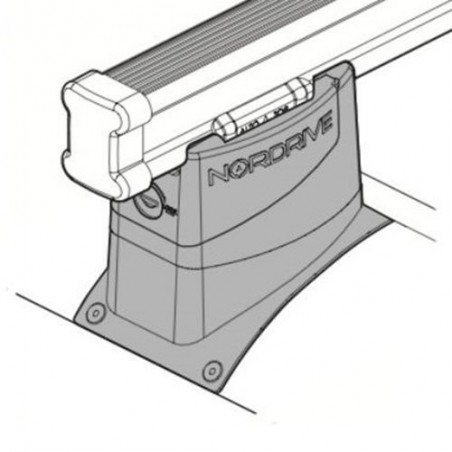 NORDRIVE KARGO Barres de Toit 3-Barres pour HYUNDAI H-1 (1. GEN.) NORDRIVE KARGO Barres de Toit 3-Barres pour HYUNDAI H-1 (1. GEN.)