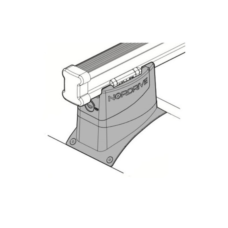 NORDRIVE KARGO PLUS Barres de toit 3-Barres pour HYUNDAI H-1 (1. GEN.)