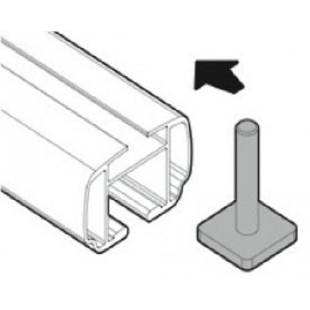 NORDRIVE HELIO R ALU Barres de toit pour VW CADDY 5 NORDRIVE HELIO R ALU Barres de toit pour VW CADDY 5