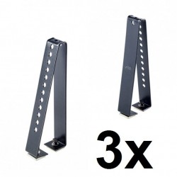 CRUZ ALU CARGO Arrêts de charge (18 cm) pour Barres de toit