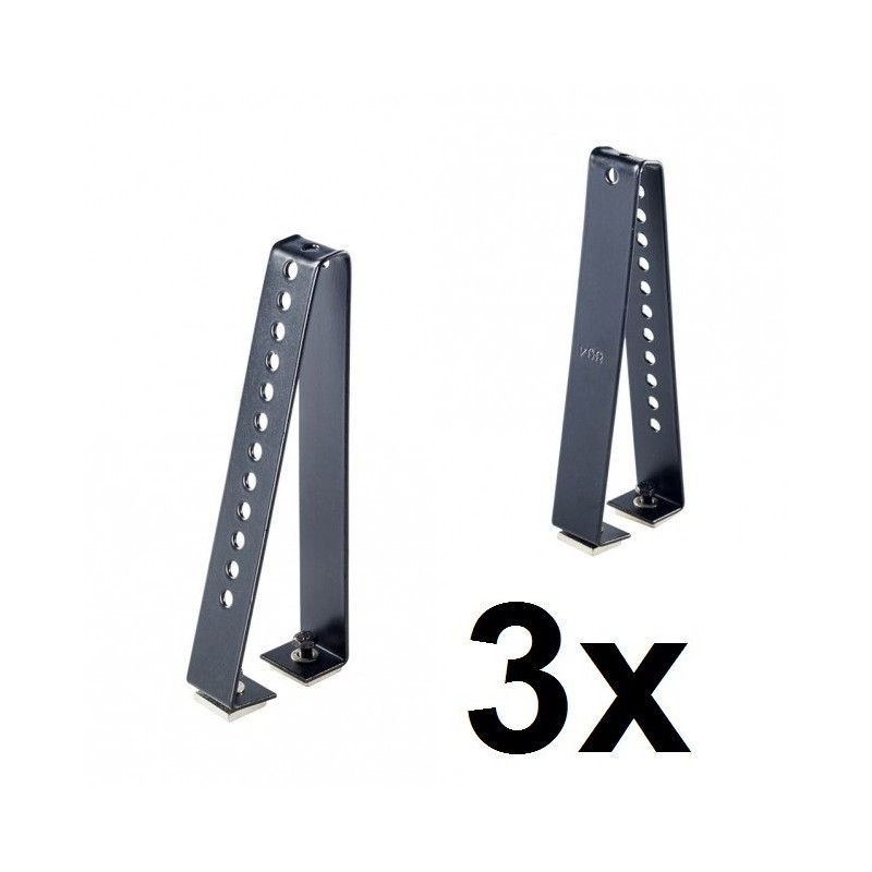 CRUZ ALU CARGO Arrêts de charge (18 cm) pour Barres de toit