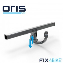 ORIS Attelage de remorque FIX4BIKE détachable pour FIAT 500X