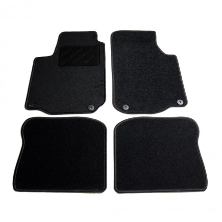 vidaXL Ensemble de tapis de voiture 4 pcs pour VW Golf IV