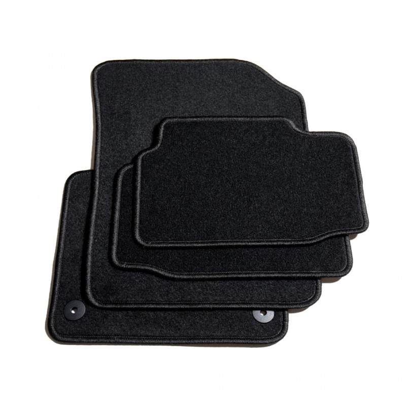 vidaXL Ensemble de tapis de voiture 4 pcs pour VW Up