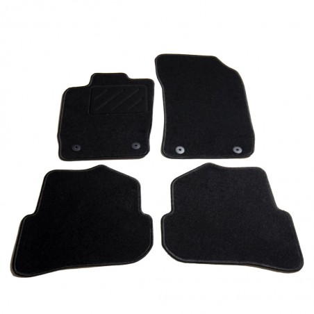 vidaXL Ensemble de tapis de voiture 4 pcs pour Audi A1