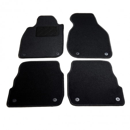 vidaXL Ensemble de tapis de voiture 4 pcs pour Audi A6