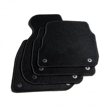 vidaXL Ensemble de tapis de voiture 4 pcs pour Audi A6