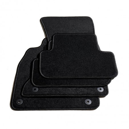 vidaXL Ensemble de tapis de voiture 4 pcs pour Audi A4