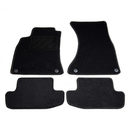 vidaXL Ensemble de tapis de voiture 4 pcs pour Audi A5/S5