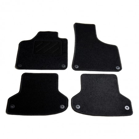 vidaXL Ensemble de tapis de voiture 4 pcs pour Audi A3