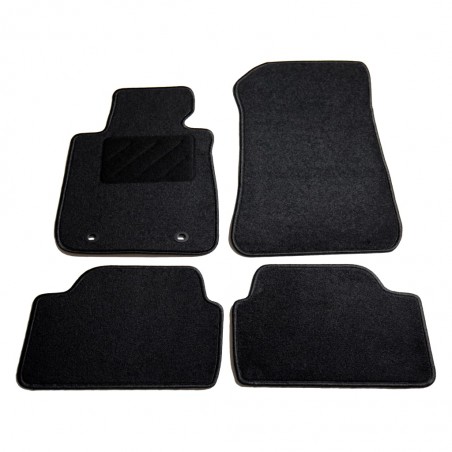 vidaXL Ensemble de tapis de voiture 4 pcs pour série 1 BMW E87