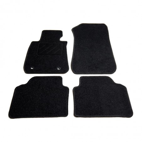 vidaXL Ensemble de tapis de voiture 4 pcs pour série 3 BMW E90/E91