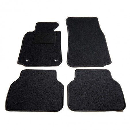 vidaXL Ensemble de tapis de voiture 4 pcs pour série 5 BMW E39