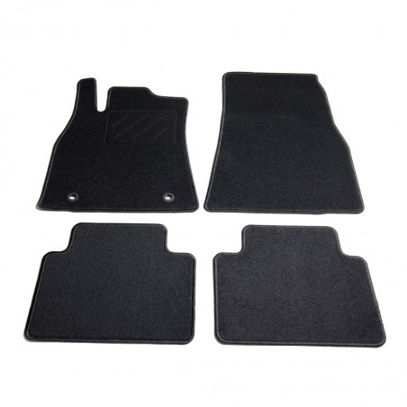 vidaXL Ensemble de tapis de voiture 4 pcs pour Mercedes W169 Classe A