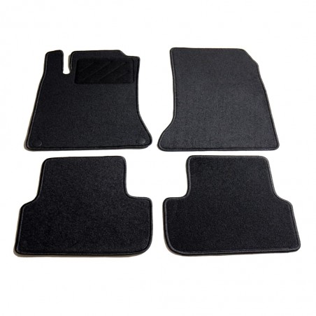 vidaXL Ensemble de tapis de voiture 4 pcs pour Mercedes W176 et W246