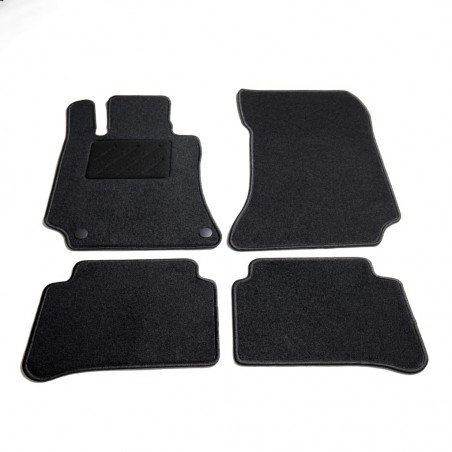 vidaXL Ensemble de tapis de voiture 4 pcs pour Mercedes W212 Classe E