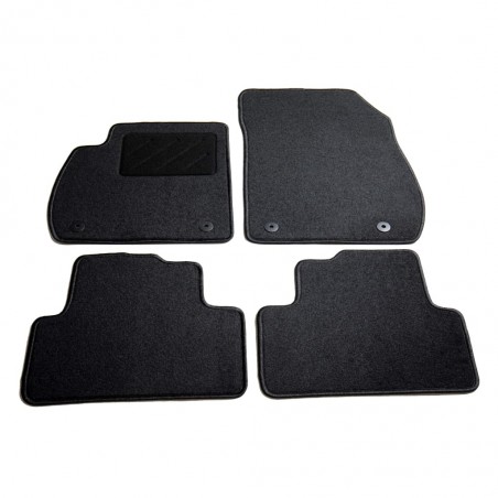 vidaXL Ensemble de tapis de voiture 4 pcs pour Opel Zafira C