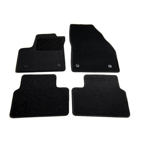 vidaXL Ensemble de tapis de voiture 4 pcs pour Opel Meriva B