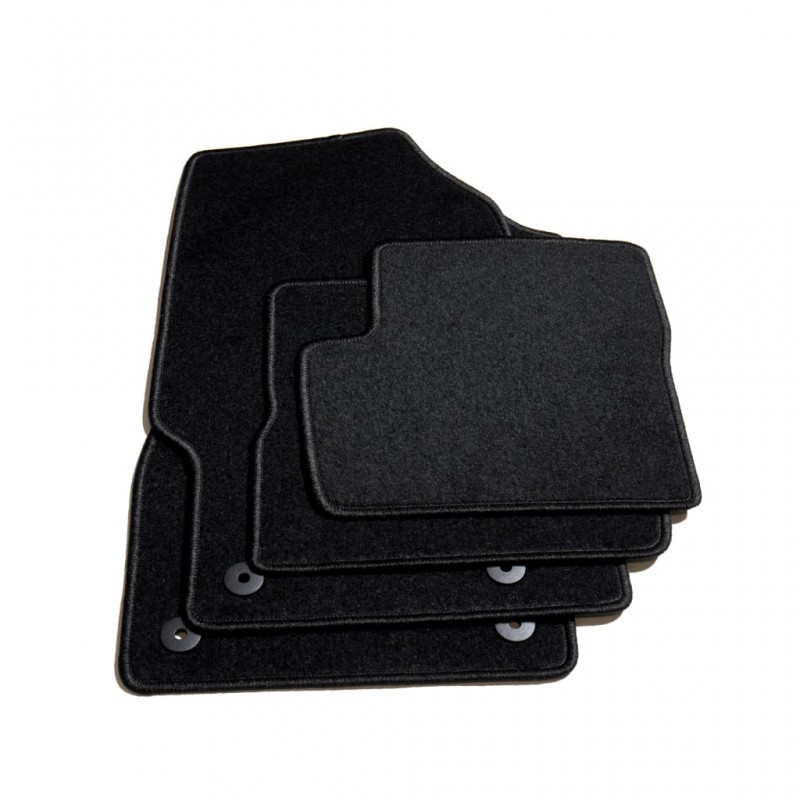 vidaXL Ensemble de tapis de voiture 4 pcs pour Opel Corsa D