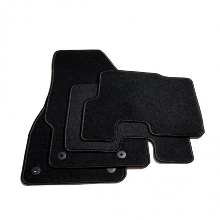 vidaXL Ensemble de tapis de voiture 4 pcs pour Opel Corsa E