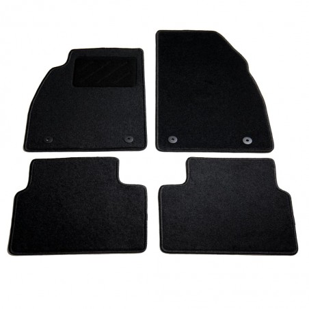 vidaXL Ensemble de tapis de voiture 4 pcs pour Opel Insignia