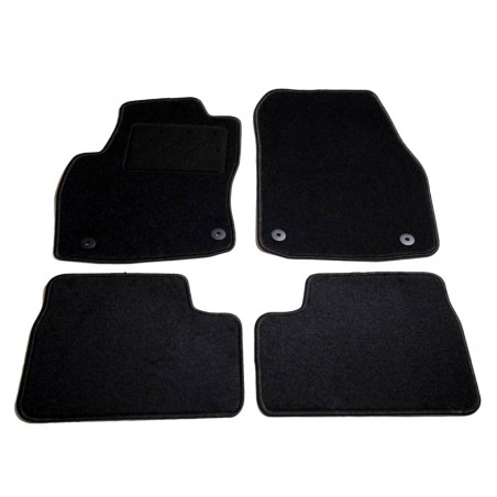 vidaXL Ensemble de tapis de voiture 4 pcs pour Opel Astra H