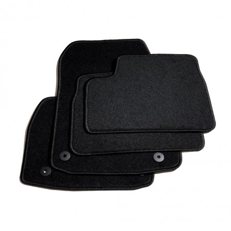 vidaXL Ensemble de tapis de voiture 4 pcs pour Opel Astra H