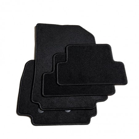 vidaXL Ensemble de tapis de voiture 4 pcs pour Renault Clio