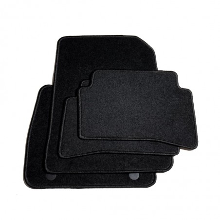 vidaXL Ensemble de tapis de voiture 4 pcs pour Renault Clio IV