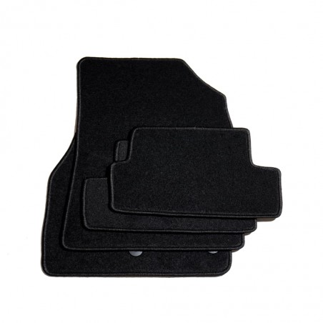 vidaXL Ensemble de tapis de voiture 4pcs pour Renault Megane III Coupé