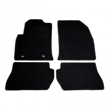 vidaXL Ensemble de tapis de voiture 4 pcs pour Ford Fiesta V