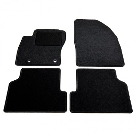 vidaXL Ensemble de tapis de voiture 4 pcs pour Ford Focus II