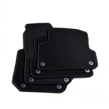 vidaXL Ensemble de tapis de voiture 4 pcs pour Skoda Fabia II