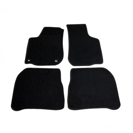 vidaXL Ensemble de tapis de voiture 4 pcs pour Skoda Octavia I