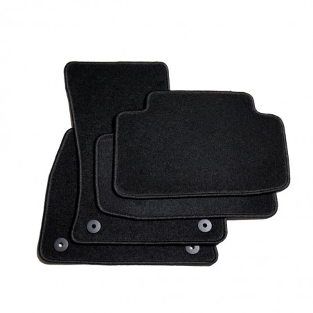 vidaXL Ensemble de tapis de voiture 4 pcs pour Skoda Octavia III