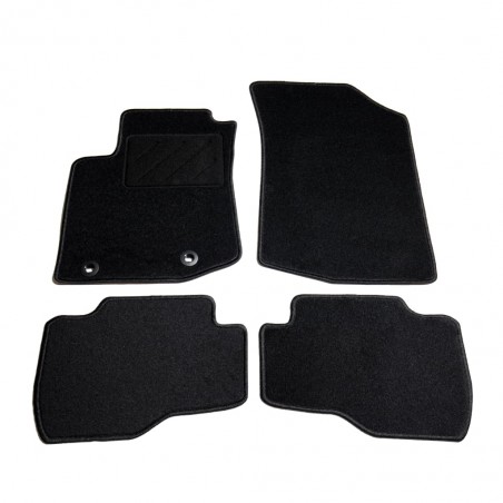 vidaXL Ensemble de tapis de voiture 4 pcs pour Toyota Aygo II