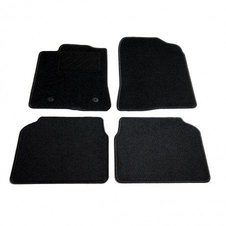 vidaXL Ensemble de tapis de voiture 4 pcs pour Toyota Avensis