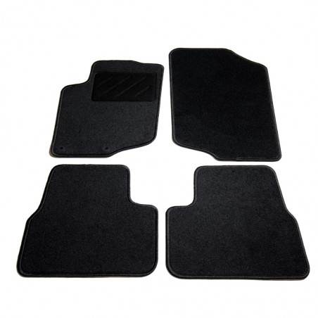 vidaXL Ensemble de tapis de voiture 4 pcs pour Peugeot 207