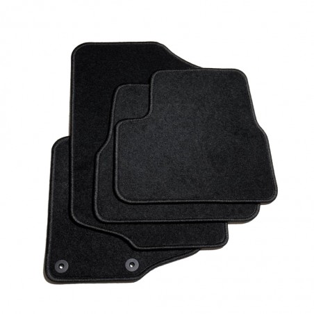 vidaXL Ensemble de tapis de voiture 4 pcs pour Peugeot 207