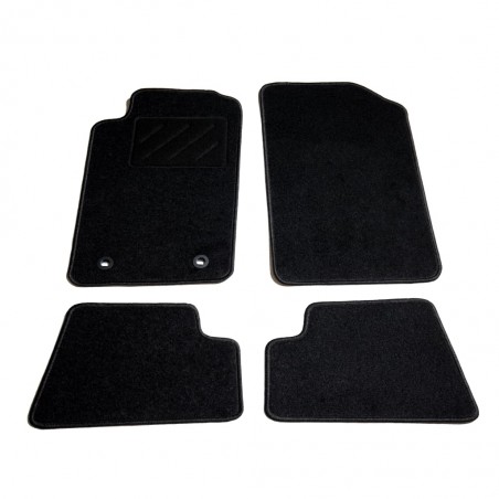 vidaXL Ensemble de tapis de voiture 4 pcs pour Peugeot 206 CC