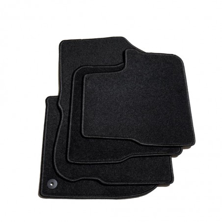 vidaXL Ensemble de tapis de voiture 4 pcs pour Peugeot 208