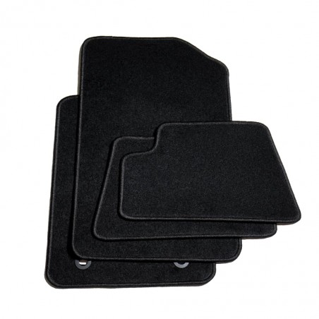 vidaXL Ensemble de tapis de voiture 4 pcs pour Peugeot 206 CC