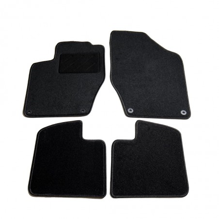 vidaXL Ensemble de tapis de voiture 4 pcs pour Peugeot 308+308 SW