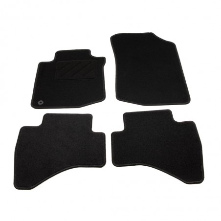 vidaXL Ensemble de tapis de voiture 4 pcs pour Peugeot 107