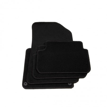 vidaXL Ensemble de tapis de voiture 4 pcs pour Peugeot 407