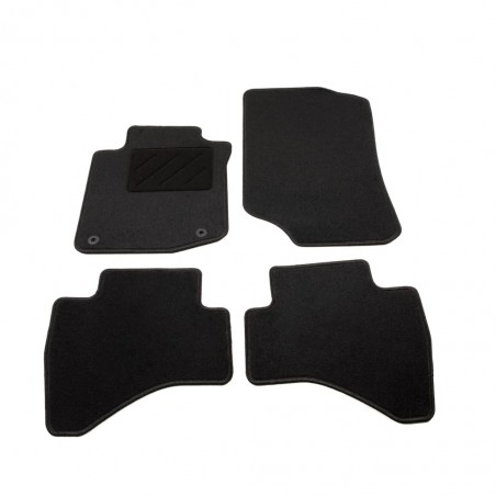 vidaXL Ensemble de tapis de voiture 4 pcs pour Peugeot 107