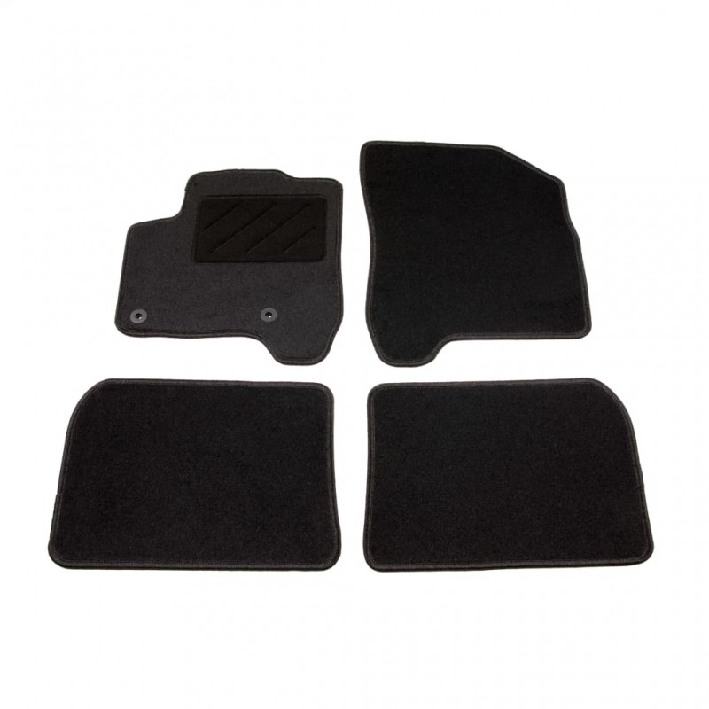 vidaXL Ensemble de tapis de voiture 4 pcs pour Citroen C3 Picasso